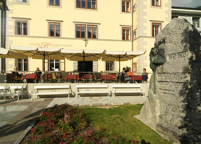 Oberstbergmeisteramt Cafe - Innenhof